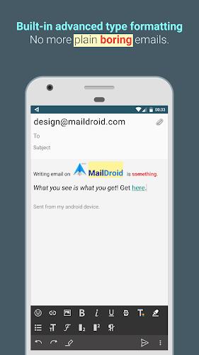 MailDroid -  Email App 螢幕截圖 3