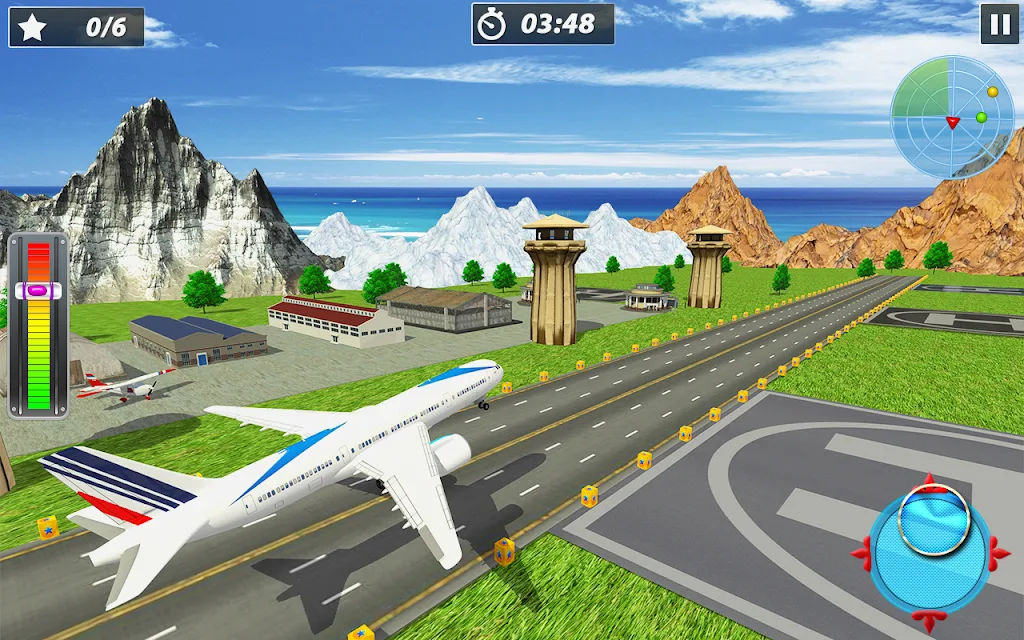 Real Airplane Flight Simulator Screenshot 0