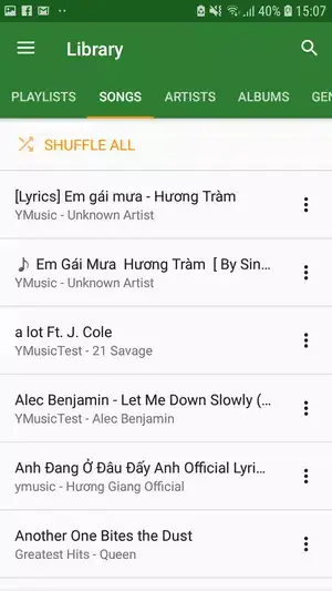 Ymusic Ảnh chụp màn hình 1