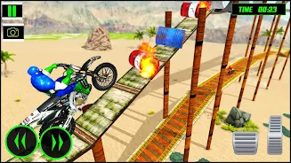 Bike Games Stunts: Spider Hero 스크린샷 2