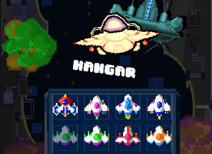 Galaxiga Retro Arcade Action Capture d'écran 3