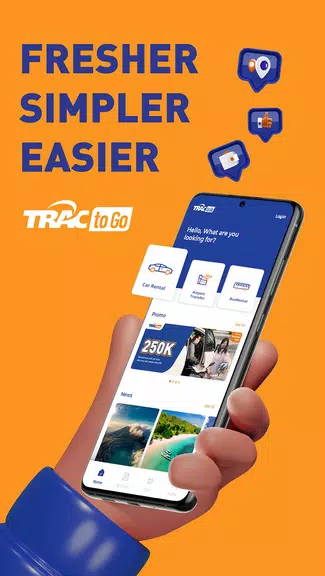 TRACtoGo: Rental Mobil & Bus应用截图第0张