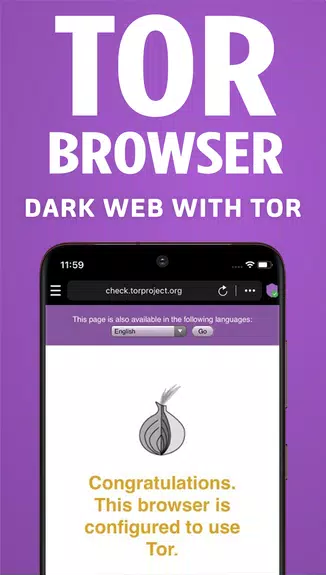 TOR Browser: OrNET Onion Web Schermafbeelding 1