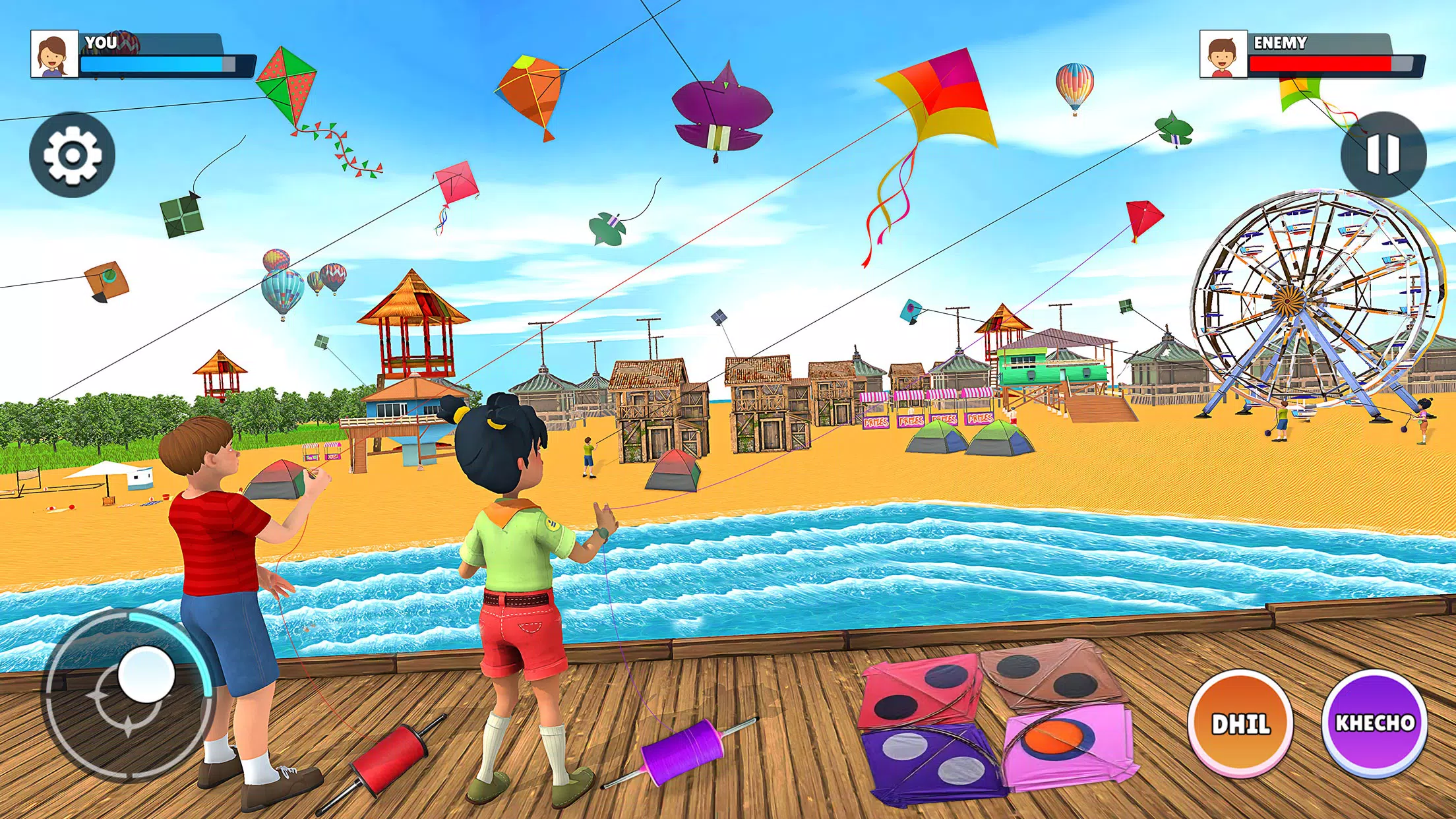 Kite Flying 3D - Pipa Combate Screenshot 0