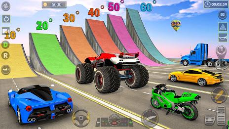 Superhero Game: Ramp Car Stunt スクリーンショット 2