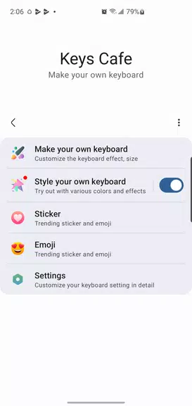 Keys Cafe - Make your keyboard 螢幕截圖 0