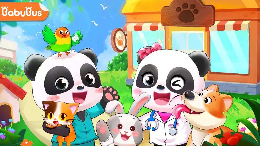 Baby Panda's Pet Care Center Ekran Görüntüsü 0