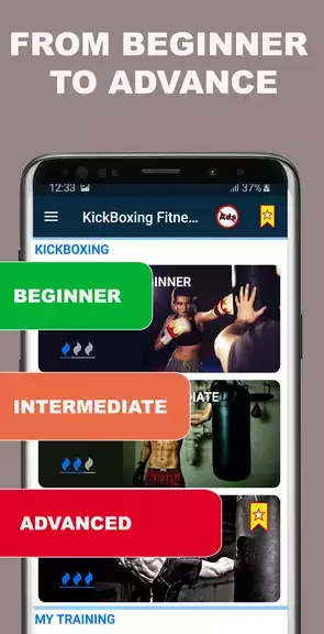 Schermata Kickboxing fitness Trainer 2