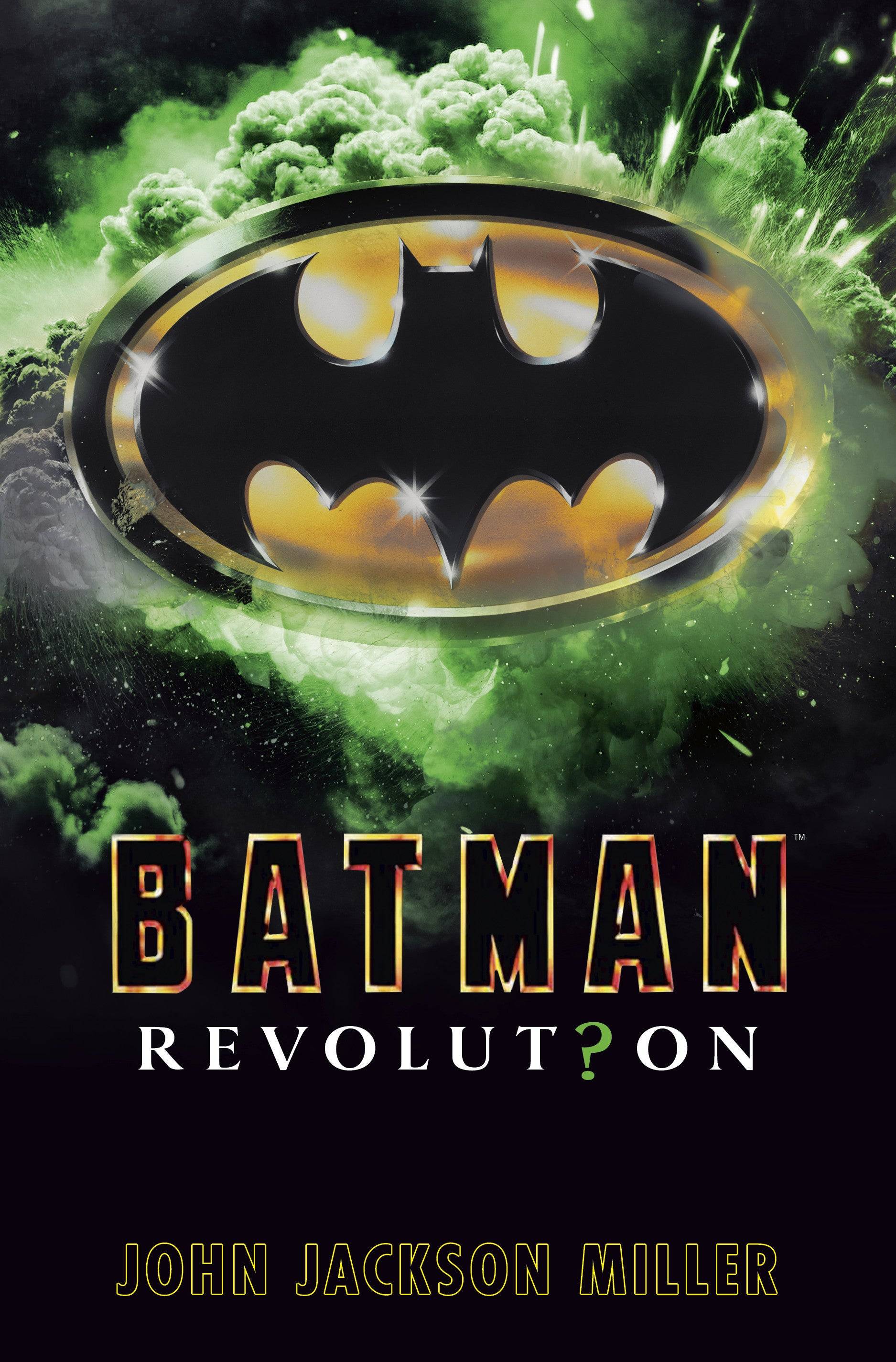 Batman 1989 Sequel Batman: Revolution to Introduce the Burton-Verse's Riddler