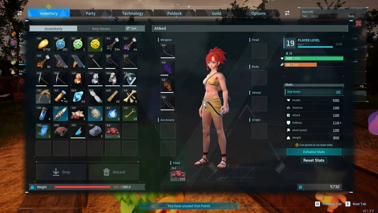 통계를 재설정하십시오