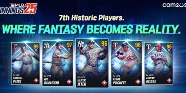 MLB 9 Innings 25 fügt legendäre Spieler im 2025-Update hinzu