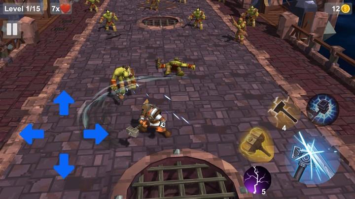 Thor Thunder Hammer: Hero Game Screenshot 3