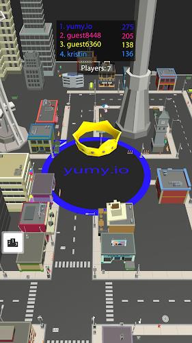 yumy.io - io - hole games Schermafbeelding 2