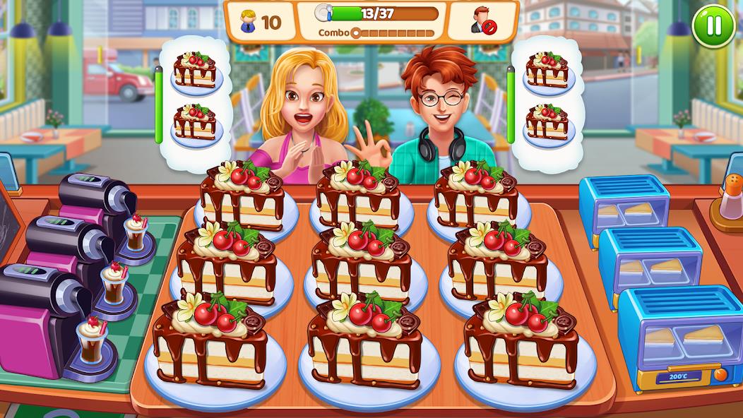 Food Voyage: Fun Cooking Games Mod ဖန်သားပြင်ဓာတ်ပုံ 1