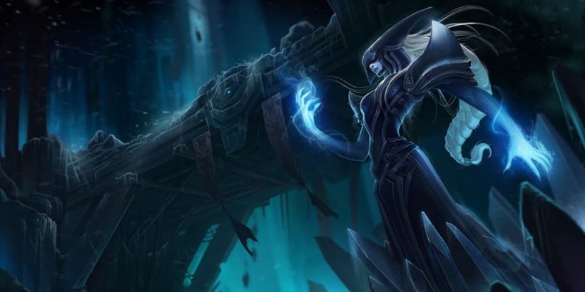 Ice Witch Lissandra frappe Wild Rift