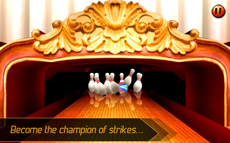 Bowling 3D Game Tangkapan skrin 1