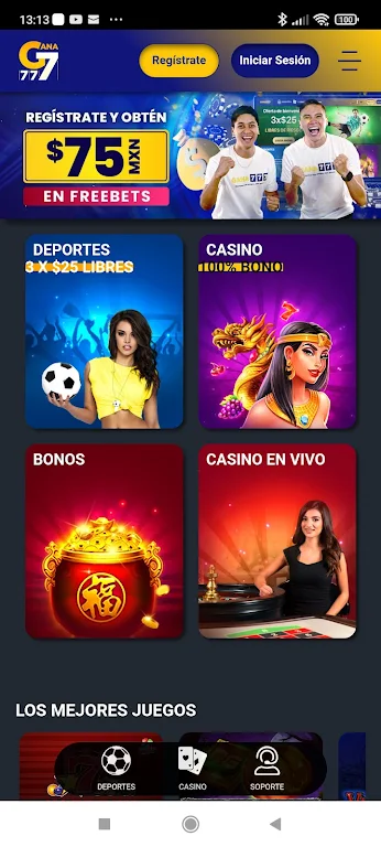 Gana777 Apuestas y Casino应用截图第0张