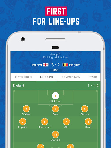 LiveScore: World Football 2018 螢幕截圖 1