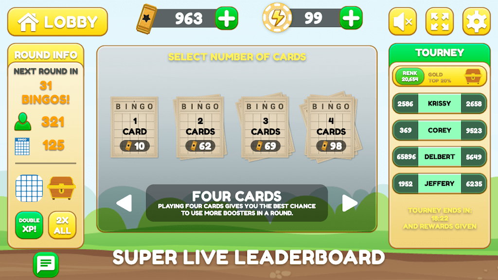 Bingo King-Free Bingo Games-Bingo Party-Bingo ภาพหน้าจอ 0