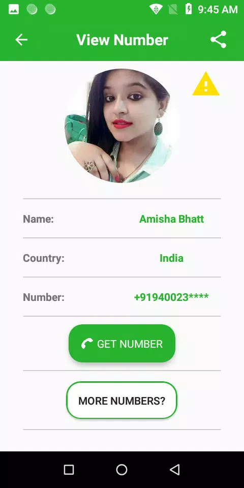 Girls Phone Number for Chat Скриншот 3