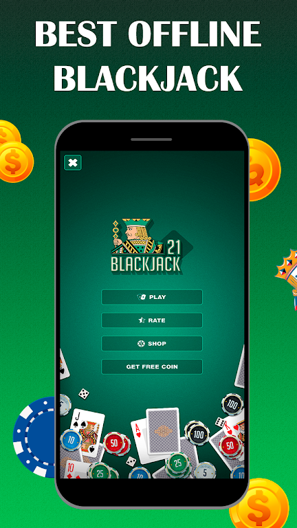 Royal Blackjack 21 स्क्रीनशॉट 0