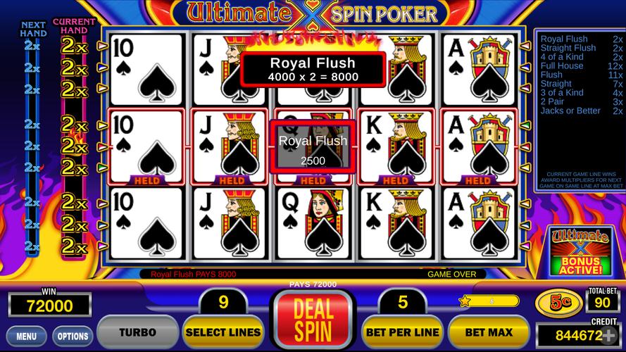 Spin Poker™ Casino Video Slots Captura de tela 1