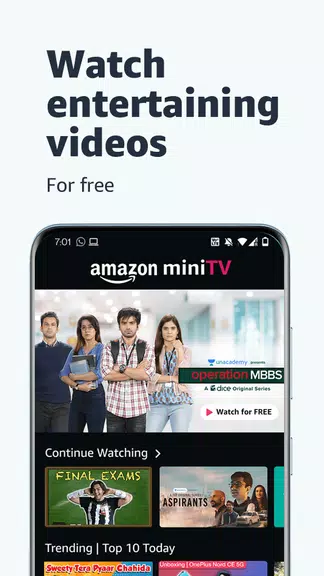 Amazon India Shop, Pay, miniTV スクリーンショット 1