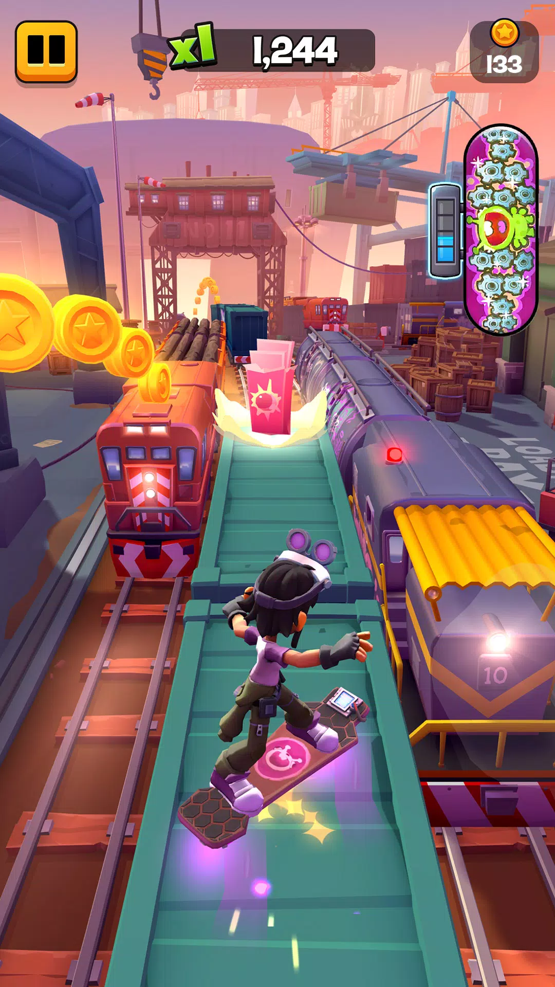 Subway Surfers City 螢幕截圖 1