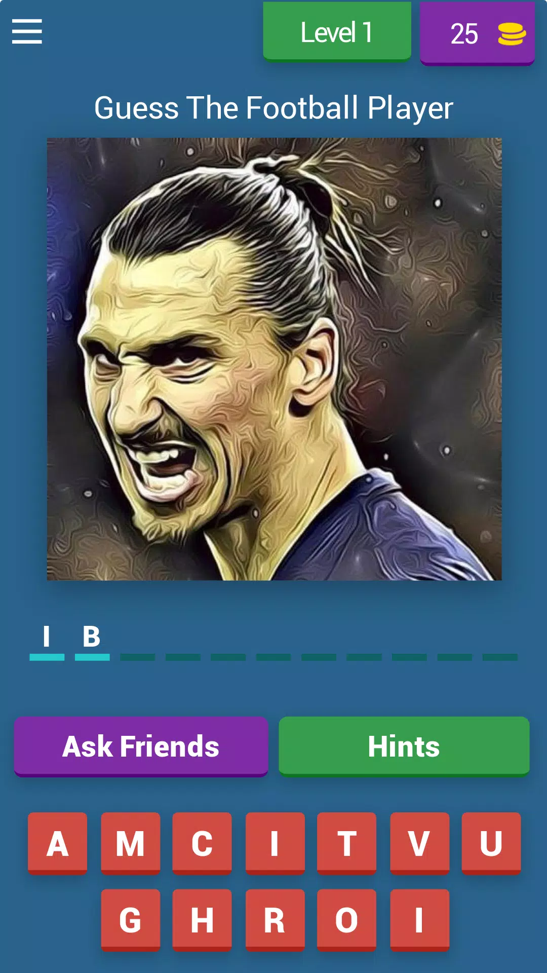 Guess The Football Player Quiz Ekran Görüntüsü 0