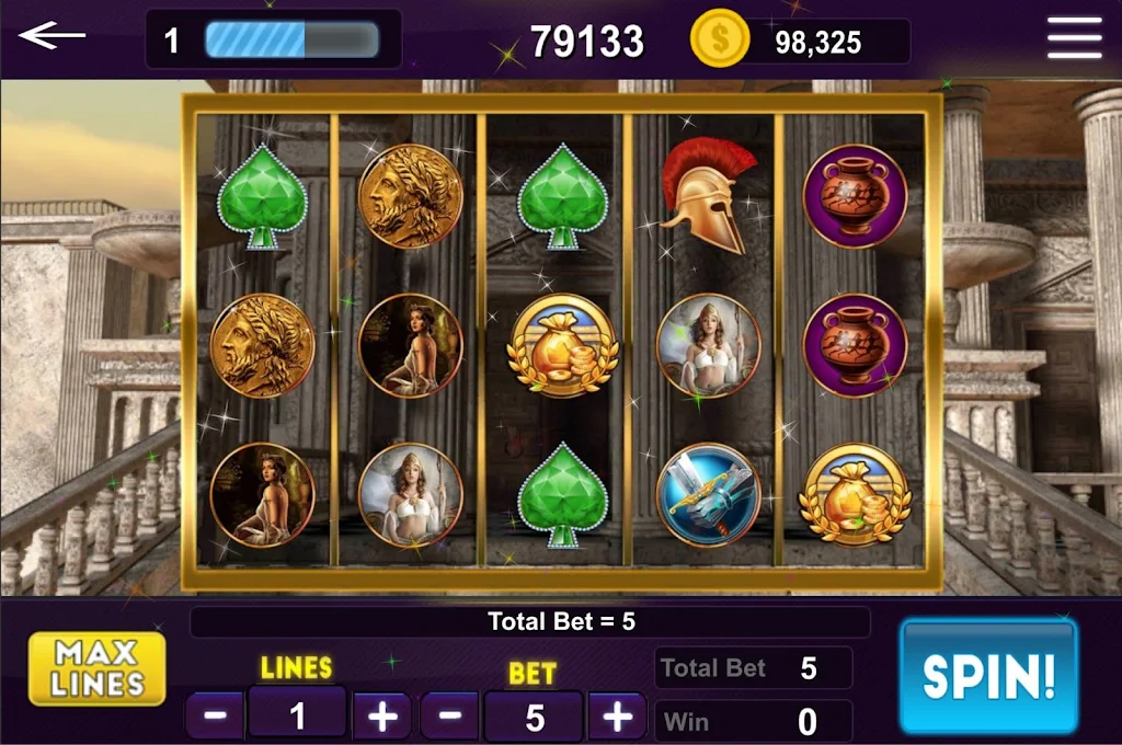 Schermata Olympus Slots - Zeus Golden Slot Machine 0