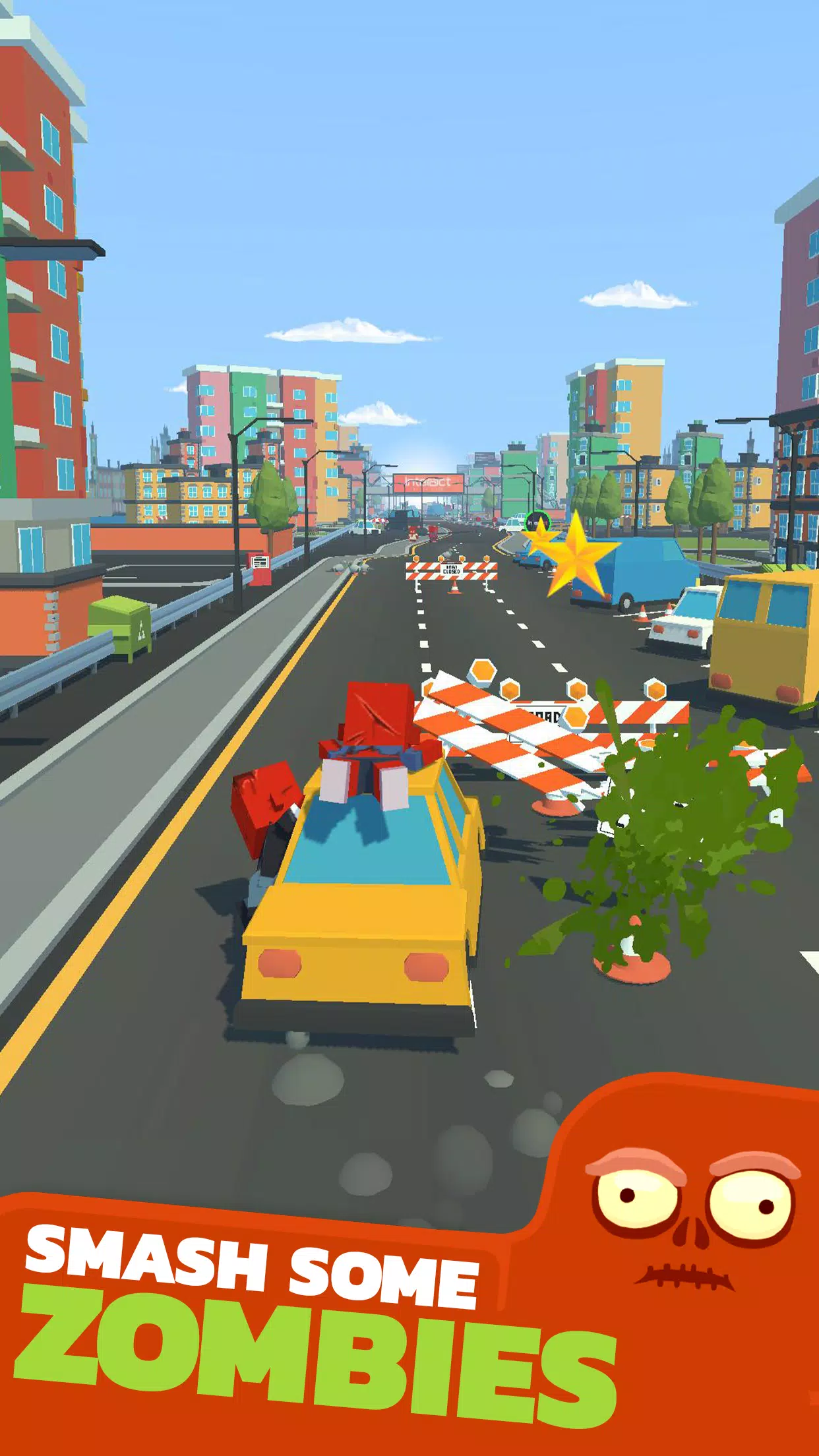 Zombie Road Rush Ekran Görüntüsü 1