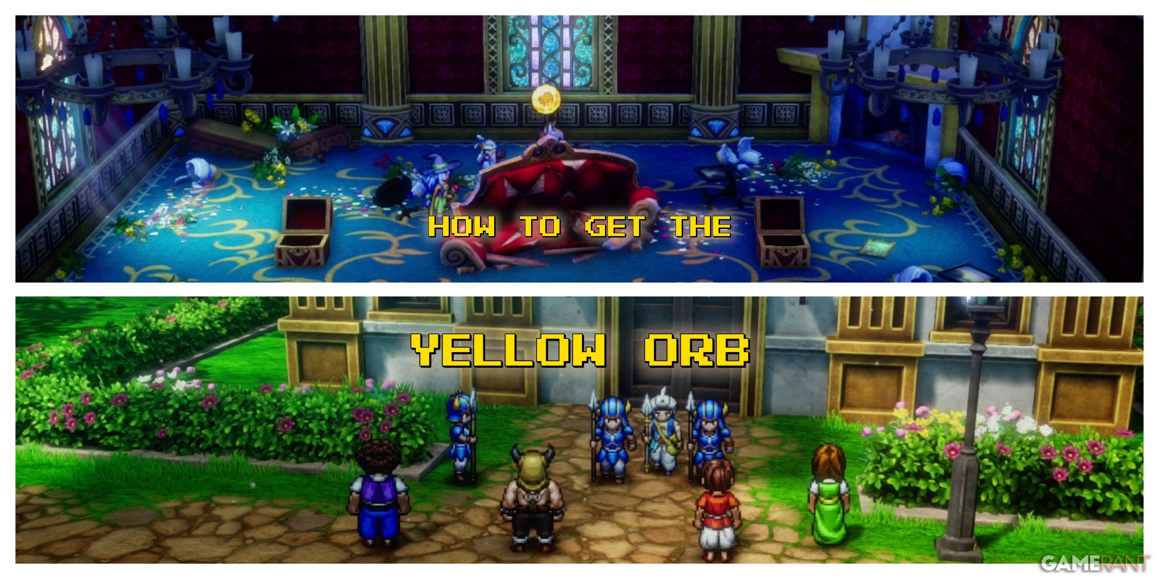 ドラゴンクエスト3リメイク：黄色のオーブを取得するためのガイド