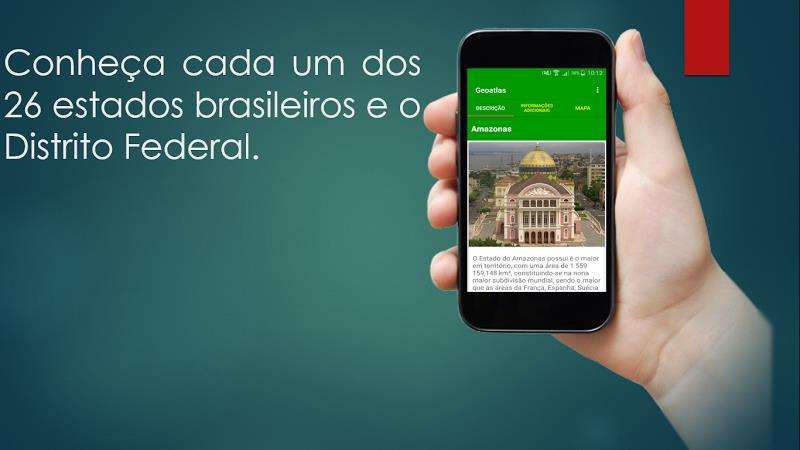 GeoAtlas - Geografia do Brasil ภาพหน้าจอ 3