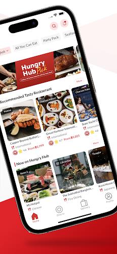 Hungry Hub - Dining Offer App Скриншот 1