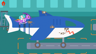 Dinosaur Airport:Game for kids Ảnh chụp màn hình 3