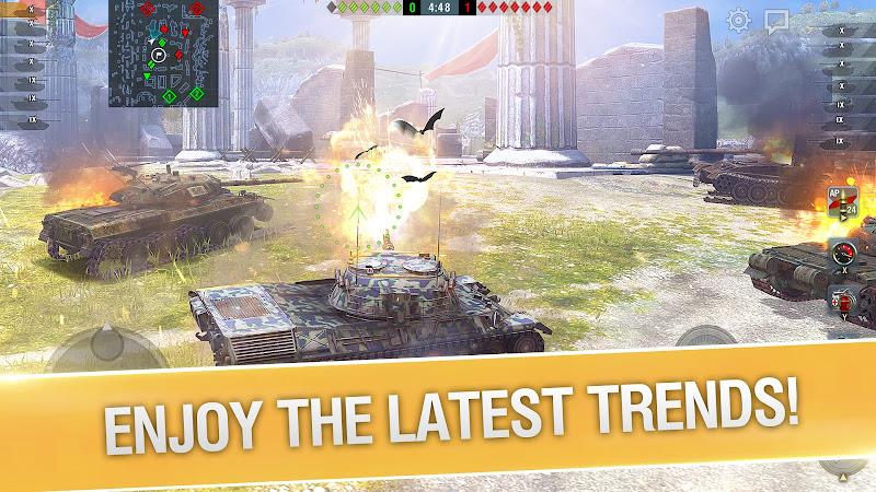 World of Tanks Blitz - PVP MMO Schermafbeelding 1