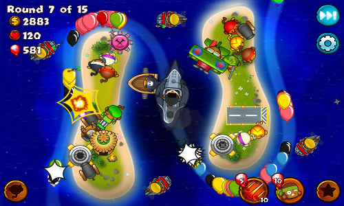 Bloons Monkey City Mod ဖန်သားပြင်ဓာတ်ပုံ 1