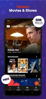 Tubi: Movies & Live TV Screenshot 0