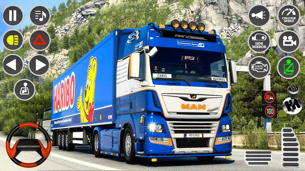 Schermata Real Truck Parking Truck Drive 2