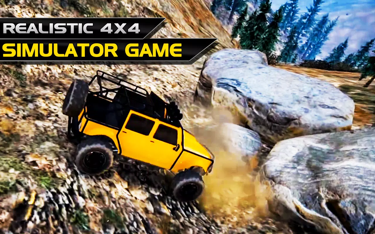 Offroad Jeep Drive 4x4 Offroad ภาพหน้าจอ 3