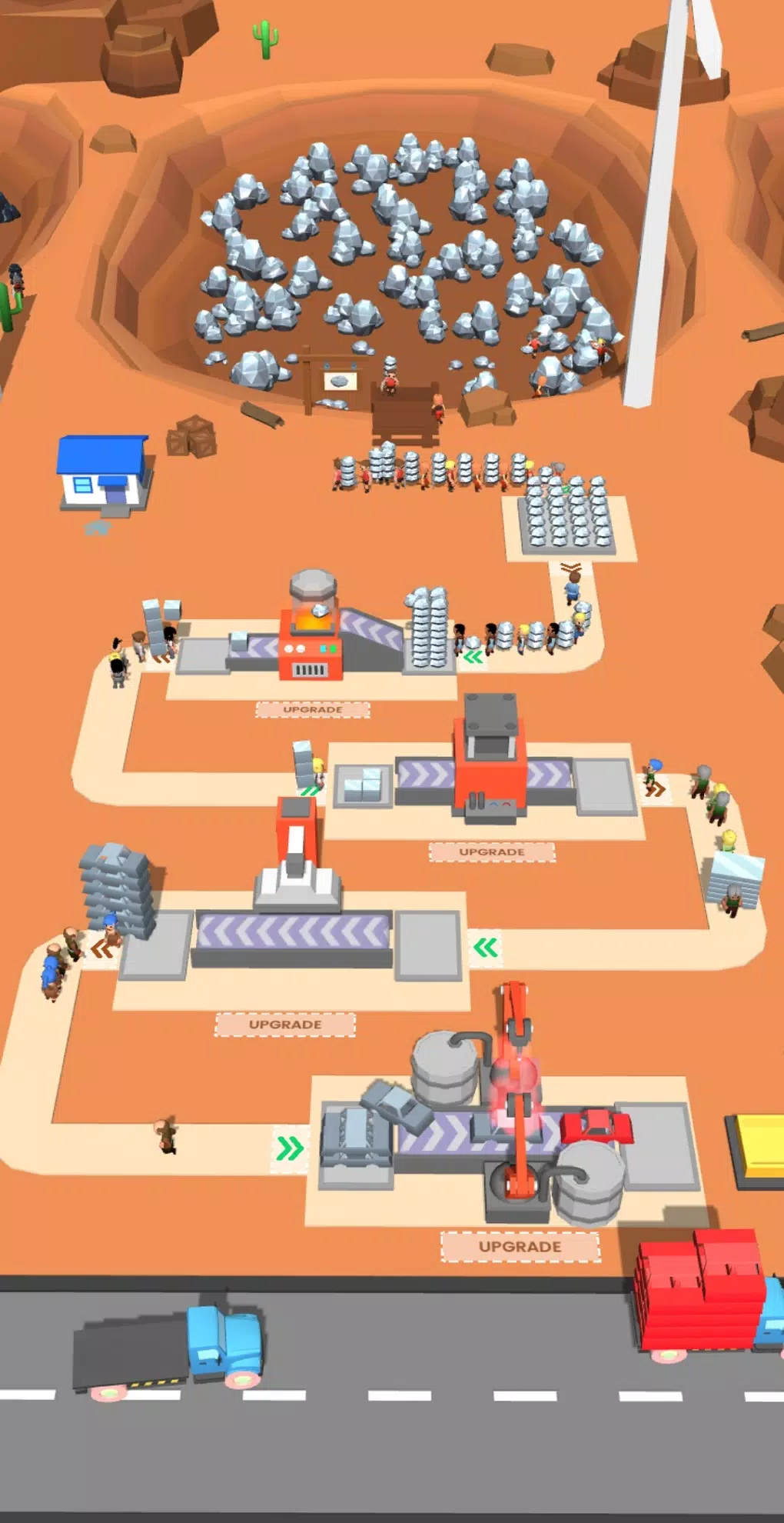 Mining Empire: Idle Metal Inc Ảnh chụp màn hình 1