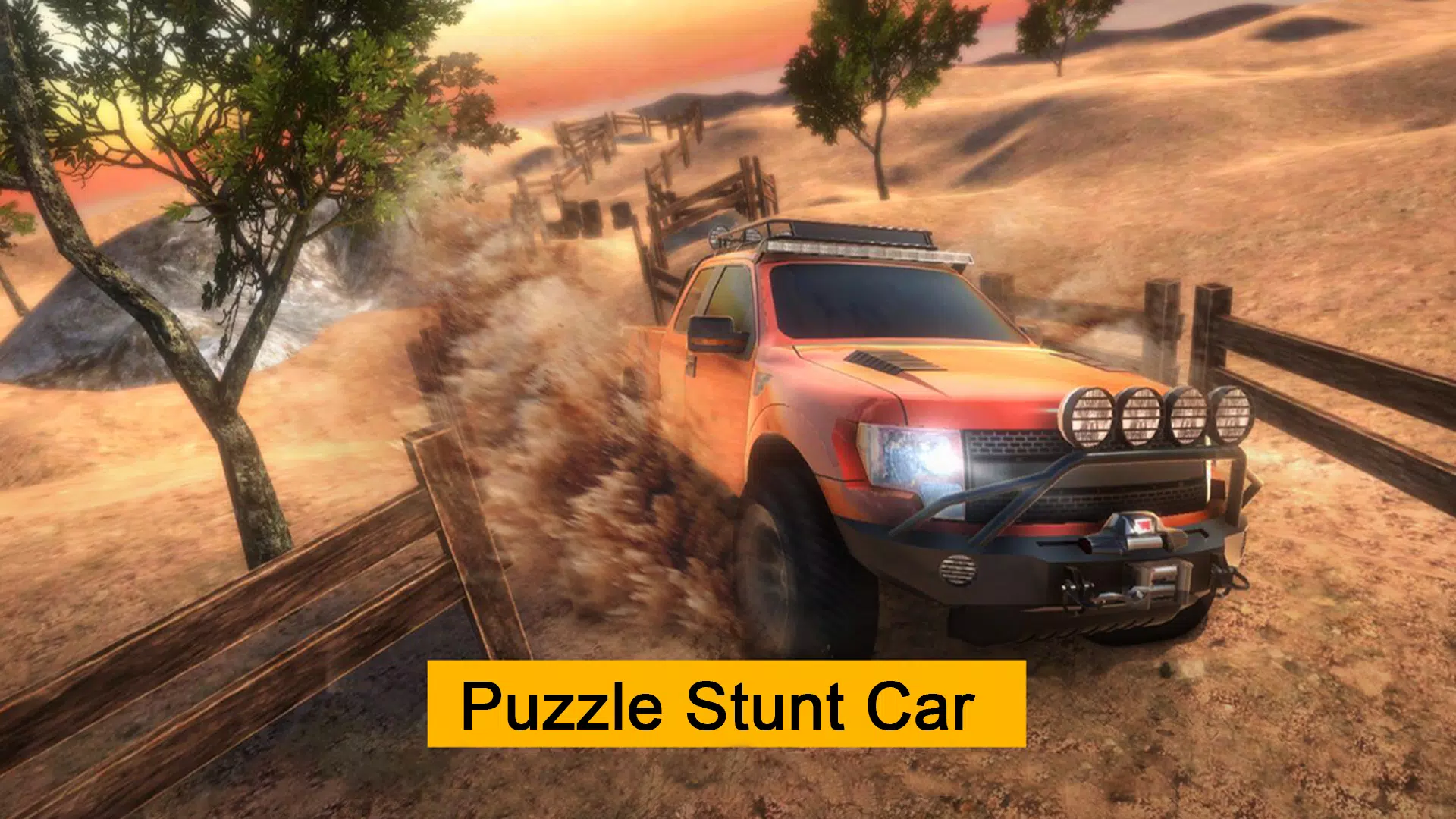 Puzzle Stunt Car Captura de pantalla 0