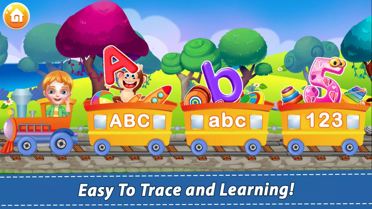 ABC Kids Tracing Games Ảnh chụp màn hình 1