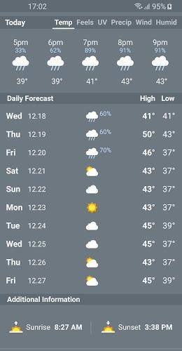 Weather & Clima - Weather Sky ภาพหน้าจอ 3