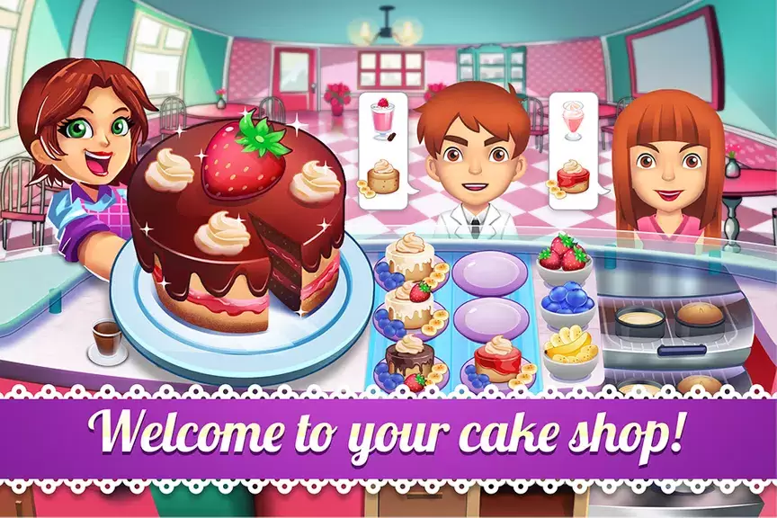 My Cake Shop: Candy Store Game 螢幕截圖 0