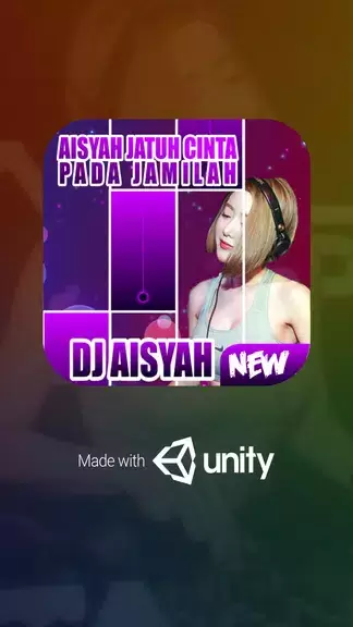 Piano Tiles DJ Aisyah Jamilah 螢幕截圖 0