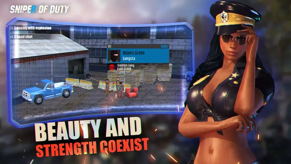 Sniper of Duty:Sexy Agent Spy Schermafbeelding 3