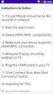 Schermata HDMI connector screen cast tv 3