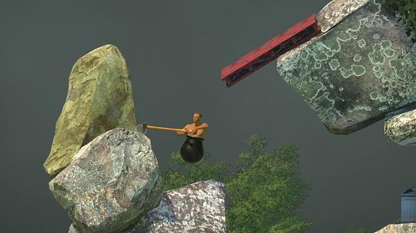 Getting Over It with Bennett Foddy Captura de tela 2