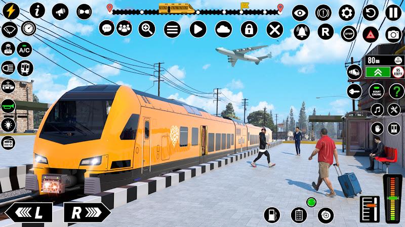 Real Indian Railway Train Game Скриншот 0